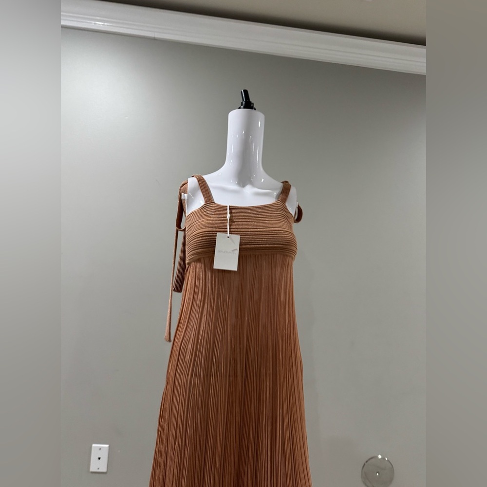 $1135 ZIMMERMANN 
Ottie Metallic Knit Midi Dress size 0/ xs - Picture 8 of 13